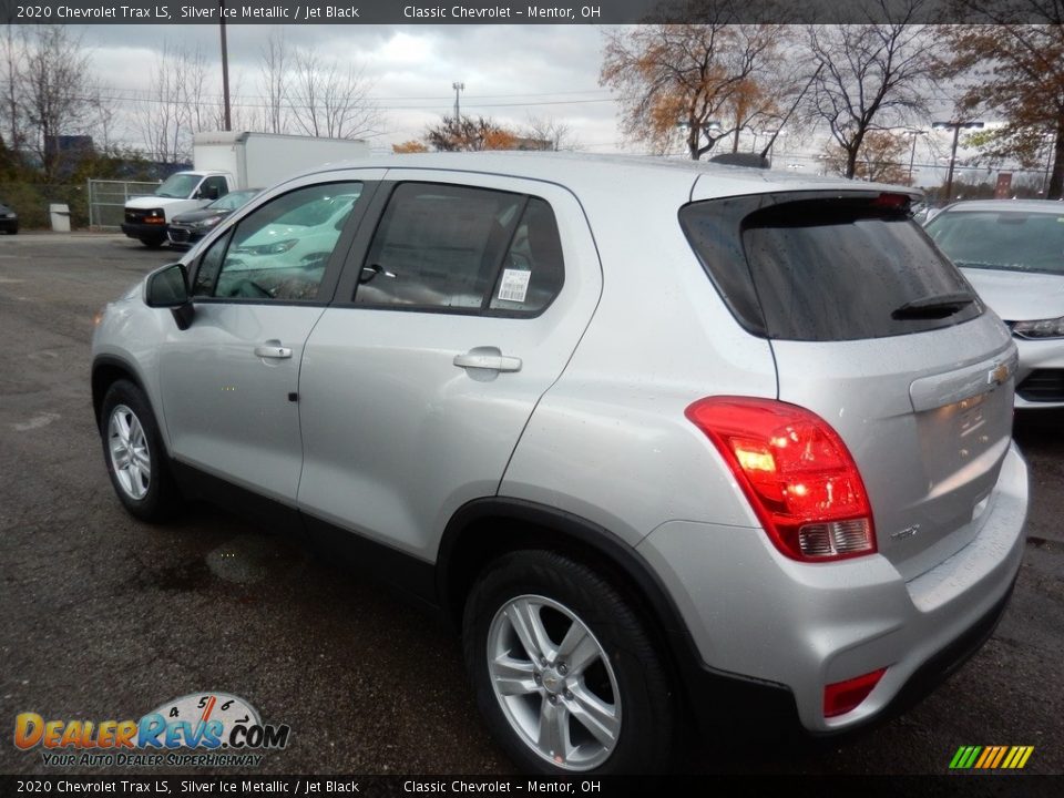 2020 Chevrolet Trax LS Silver Ice Metallic / Jet Black Photo #5