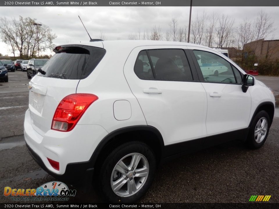 2020 Chevrolet Trax LS AWD Summit White / Jet Black Photo #4