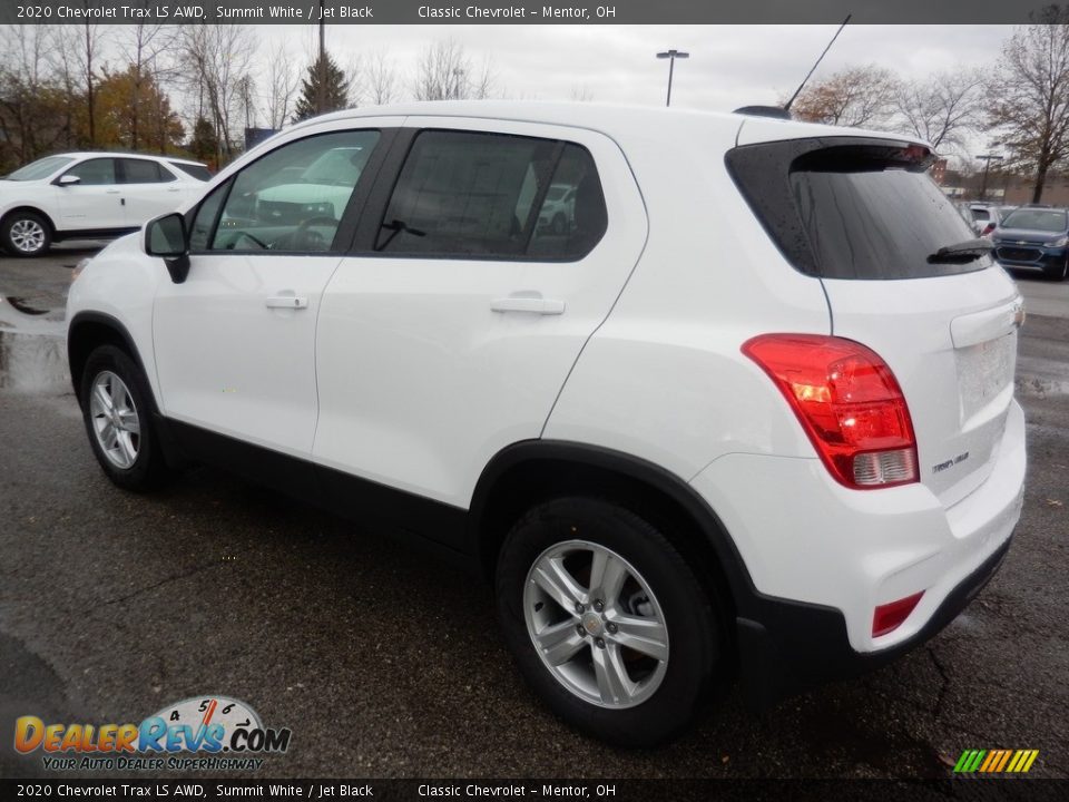 2020 Chevrolet Trax LS AWD Summit White / Jet Black Photo #5