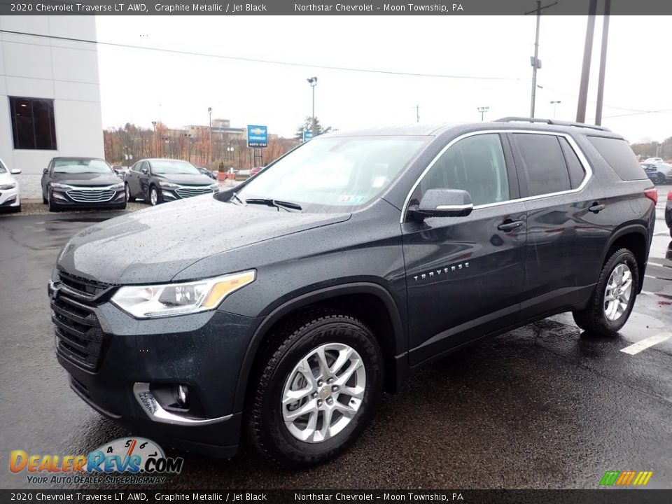 2020 Chevrolet Traverse LT AWD Graphite Metallic / Jet Black Photo #1