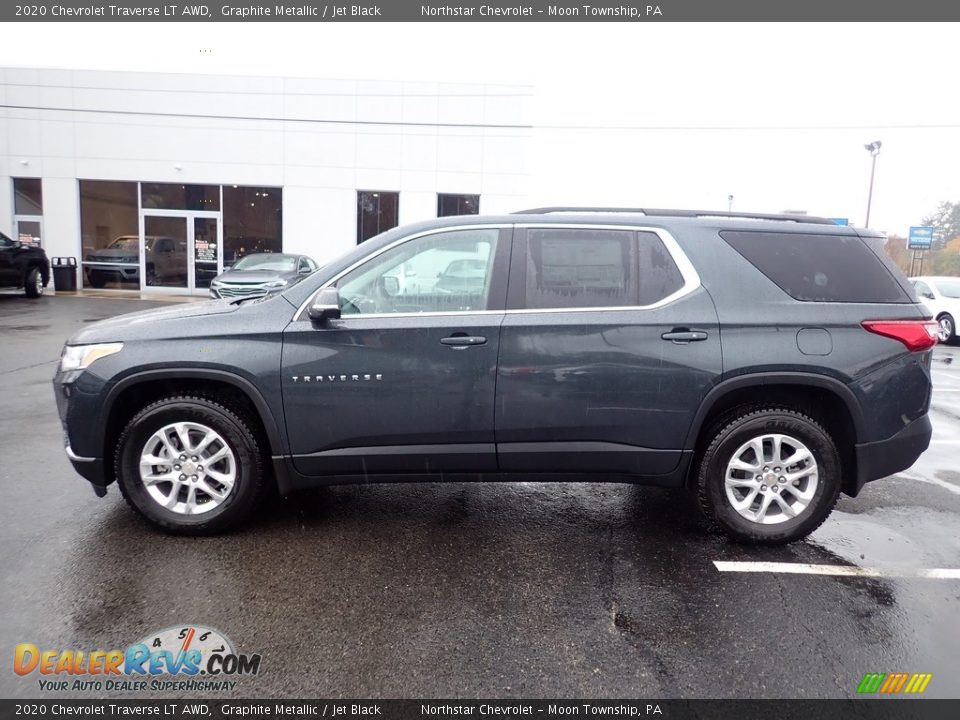 2020 Chevrolet Traverse LT AWD Graphite Metallic / Jet Black Photo #2