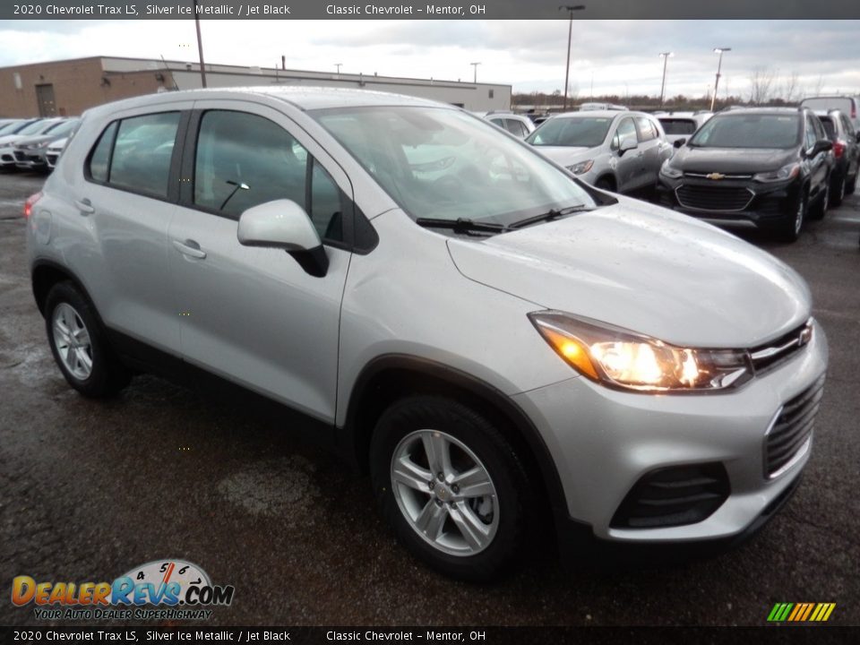 Silver Ice Metallic 2020 Chevrolet Trax LS Photo #3