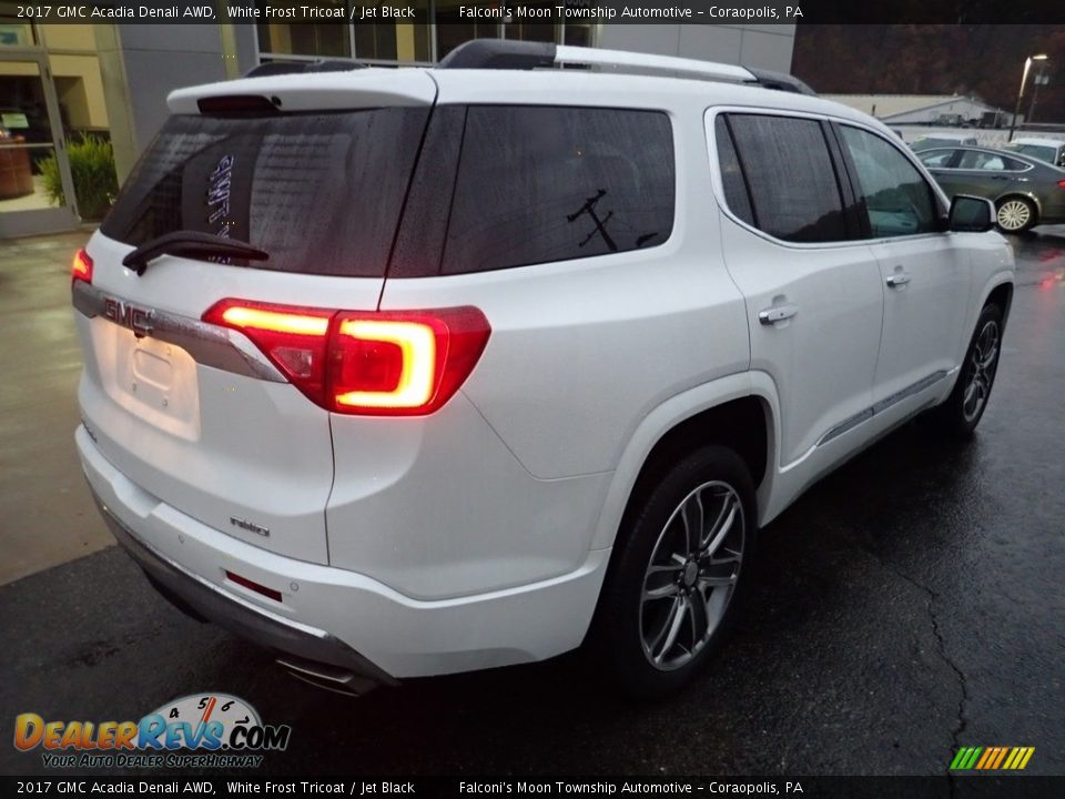 2017 GMC Acadia Denali AWD White Frost Tricoat / Jet Black Photo #2