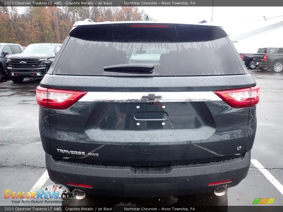 2020 Chevrolet Traverse LT AWD Graphite Metallic / Jet Black Photo #4