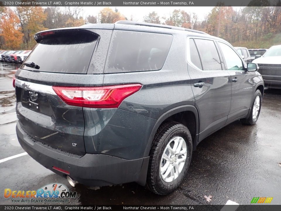 2020 Chevrolet Traverse LT AWD Graphite Metallic / Jet Black Photo #5