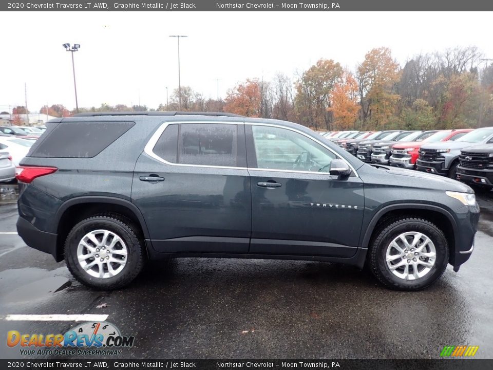 2020 Chevrolet Traverse LT AWD Graphite Metallic / Jet Black Photo #6