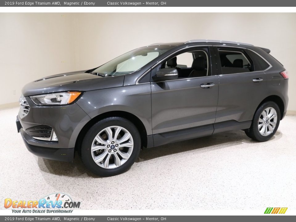 2019 Ford Edge Titanium AWD Magnetic / Ebony Photo #3