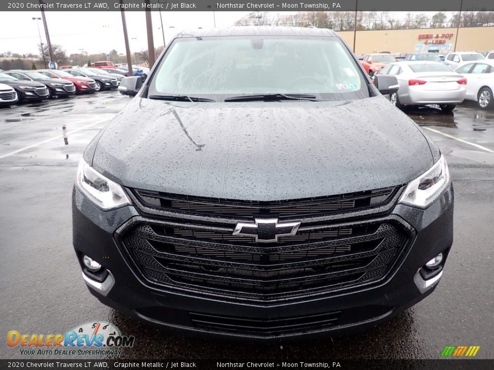 2020 Chevrolet Traverse LT AWD Graphite Metallic / Jet Black Photo #8