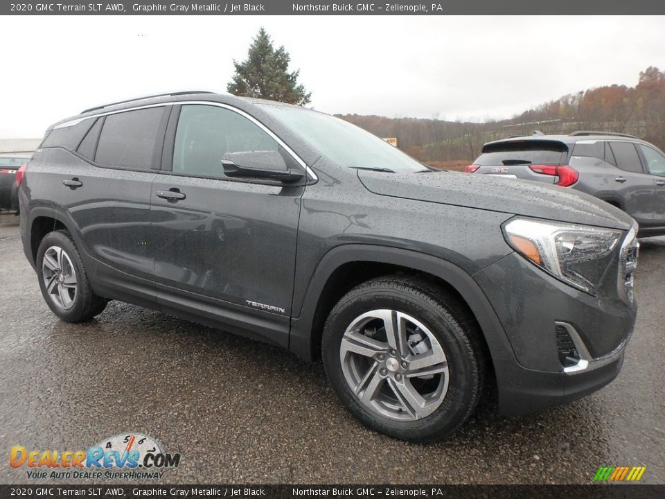 2020 GMC Terrain SLT AWD Graphite Gray Metallic / Jet Black Photo #3