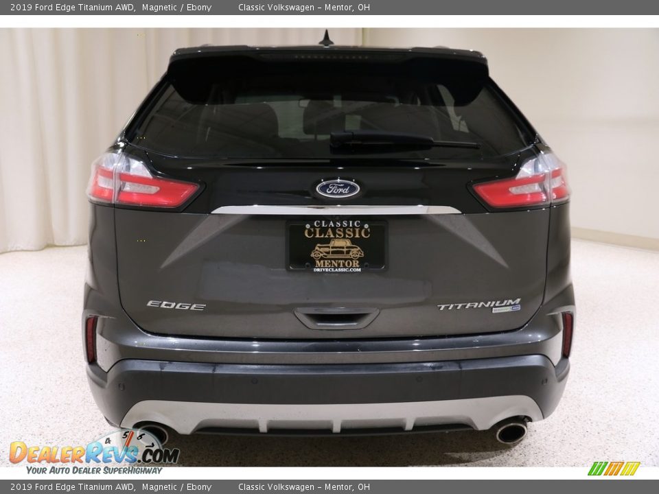 2019 Ford Edge Titanium AWD Magnetic / Ebony Photo #19