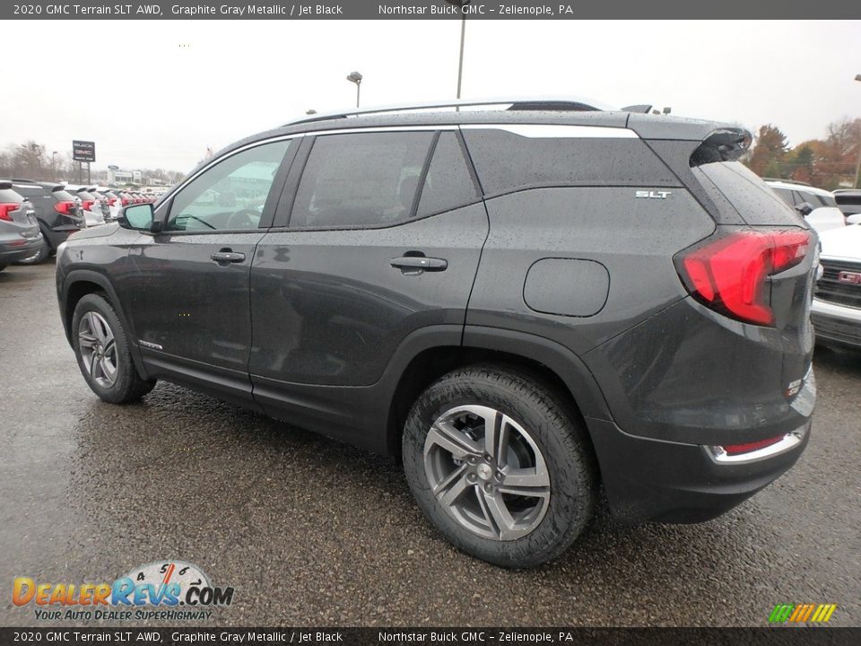 2020 GMC Terrain SLT AWD Graphite Gray Metallic / Jet Black Photo #8