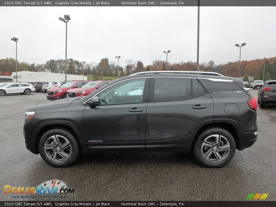 2020 GMC Terrain SLT AWD Graphite Gray Metallic / Jet Black Photo #9