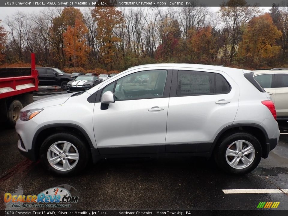 2020 Chevrolet Trax LS AWD Silver Ice Metallic / Jet Black Photo #2