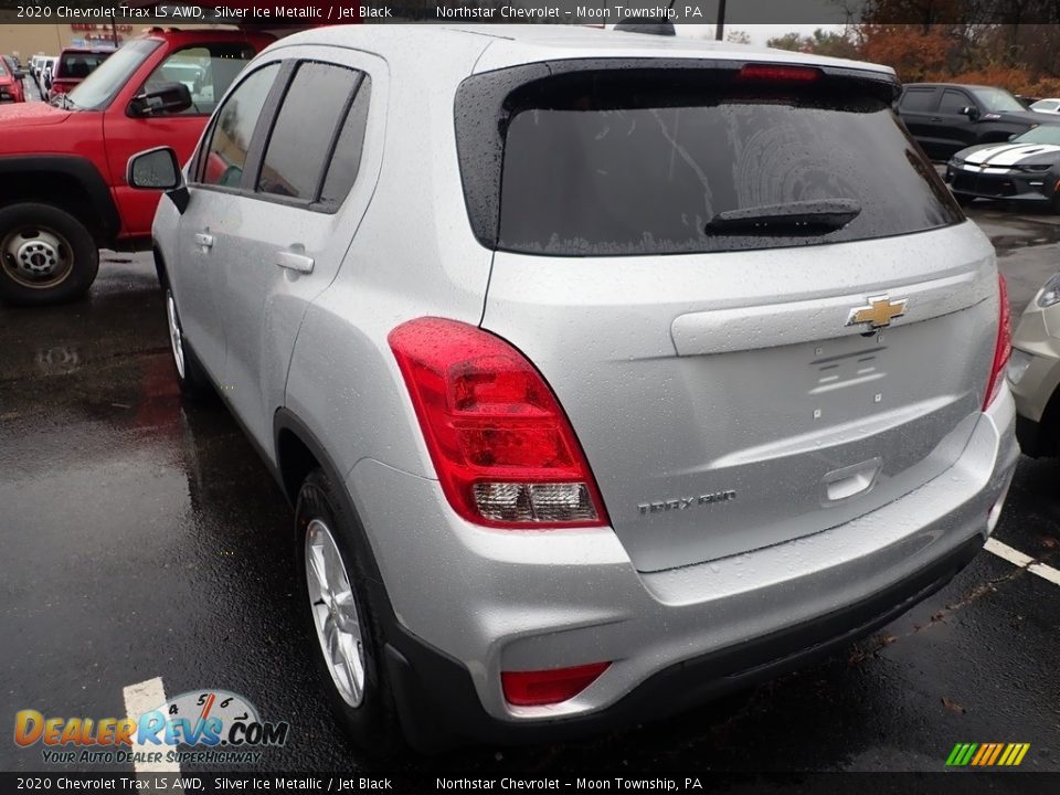 2020 Chevrolet Trax LS AWD Silver Ice Metallic / Jet Black Photo #3