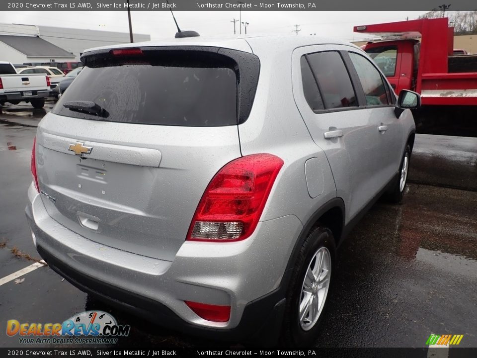 2020 Chevrolet Trax LS AWD Silver Ice Metallic / Jet Black Photo #5