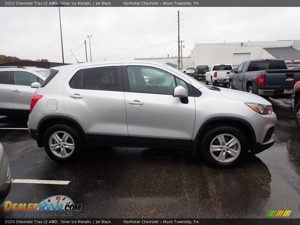 Silver Ice Metallic 2020 Chevrolet Trax LS AWD Photo #6