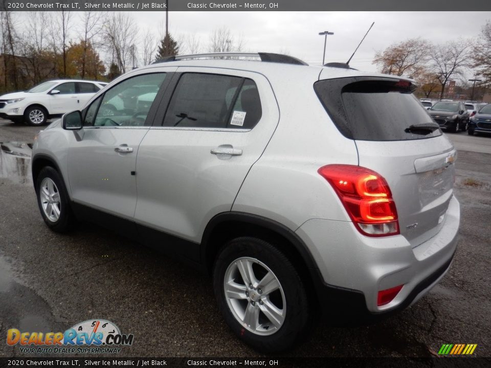 2020 Chevrolet Trax LT Silver Ice Metallic / Jet Black Photo #5