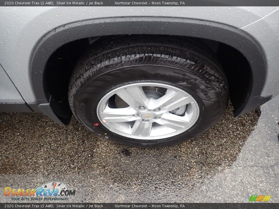 2020 Chevrolet Trax LS AWD Silver Ice Metallic / Jet Black Photo #8
