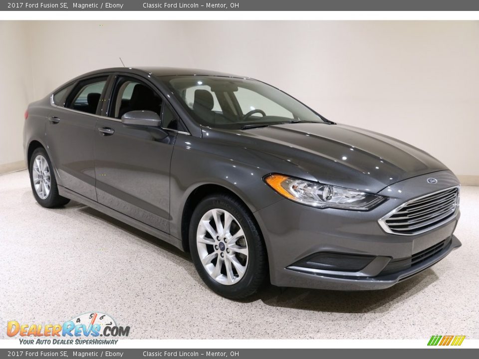 2017 Ford Fusion SE Magnetic / Ebony Photo #1