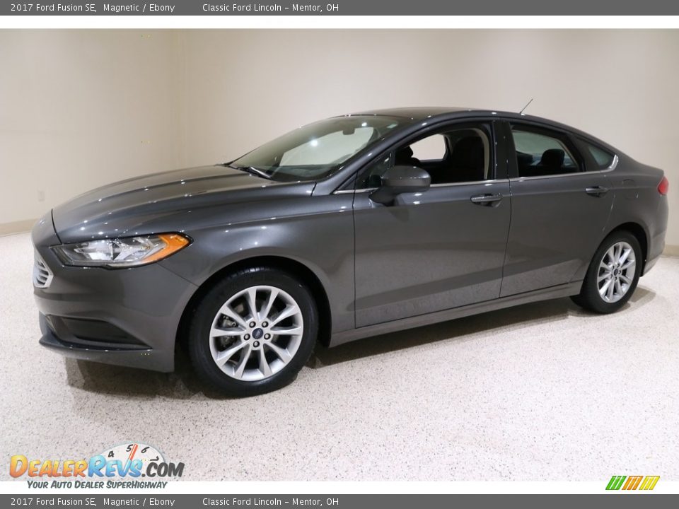 2017 Ford Fusion SE Magnetic / Ebony Photo #3