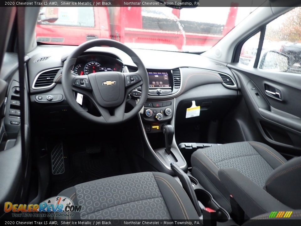 Jet Black Interior - 2020 Chevrolet Trax LS AWD Photo #12