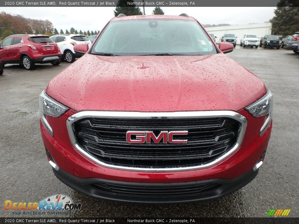 2020 GMC Terrain SLE AWD Red Quartz Tintcoat / Jet Black Photo #2