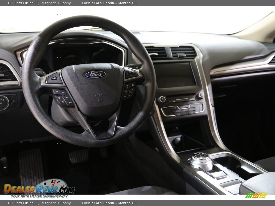 2017 Ford Fusion SE Magnetic / Ebony Photo #7