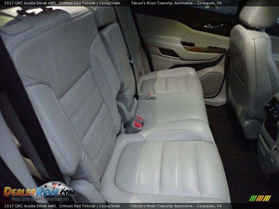 2017 GMC Acadia Denali AWD Crimson Red Tintcoat / Cocoa/Shale Photo #14
