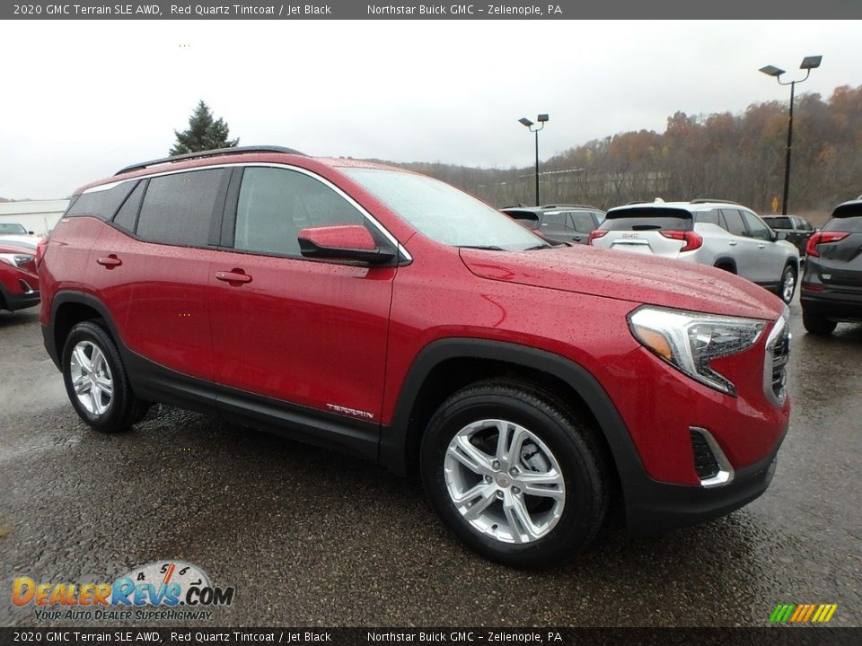 Red Quartz Tintcoat 2020 GMC Terrain SLE AWD Photo #3