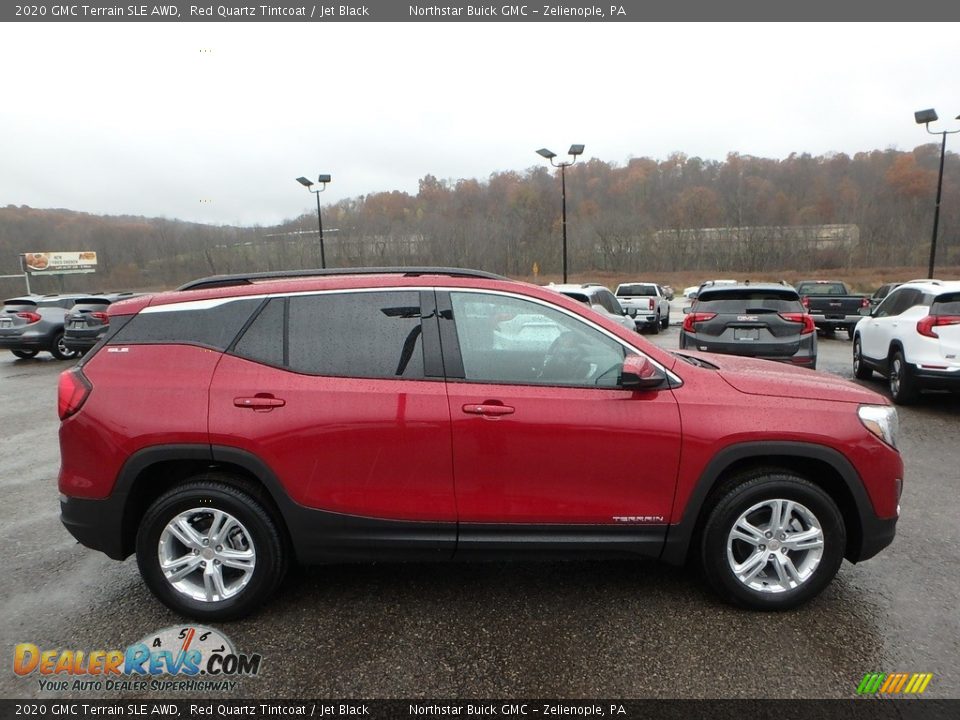 Red Quartz Tintcoat 2020 GMC Terrain SLE AWD Photo #4