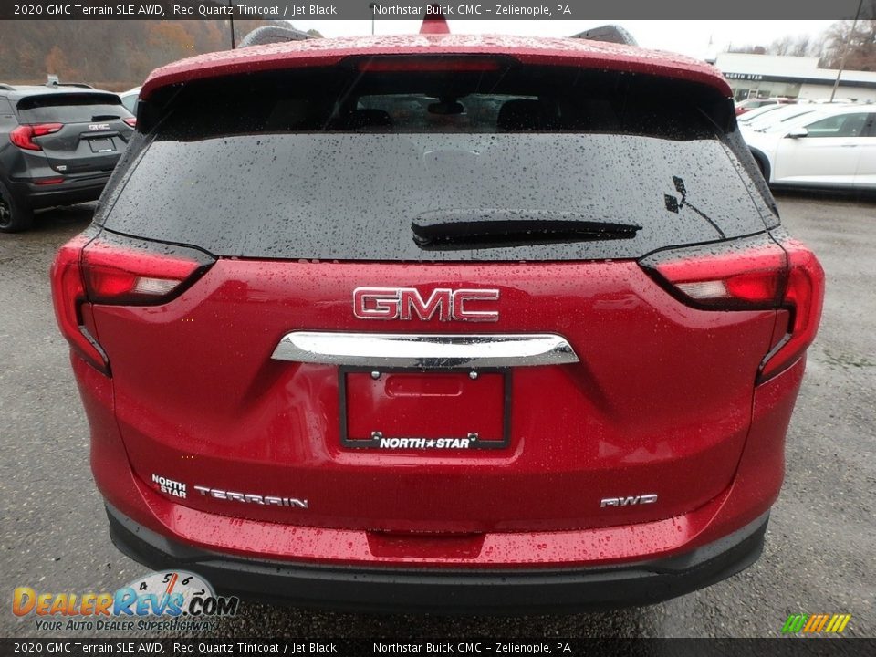 2020 GMC Terrain SLE AWD Red Quartz Tintcoat / Jet Black Photo #6