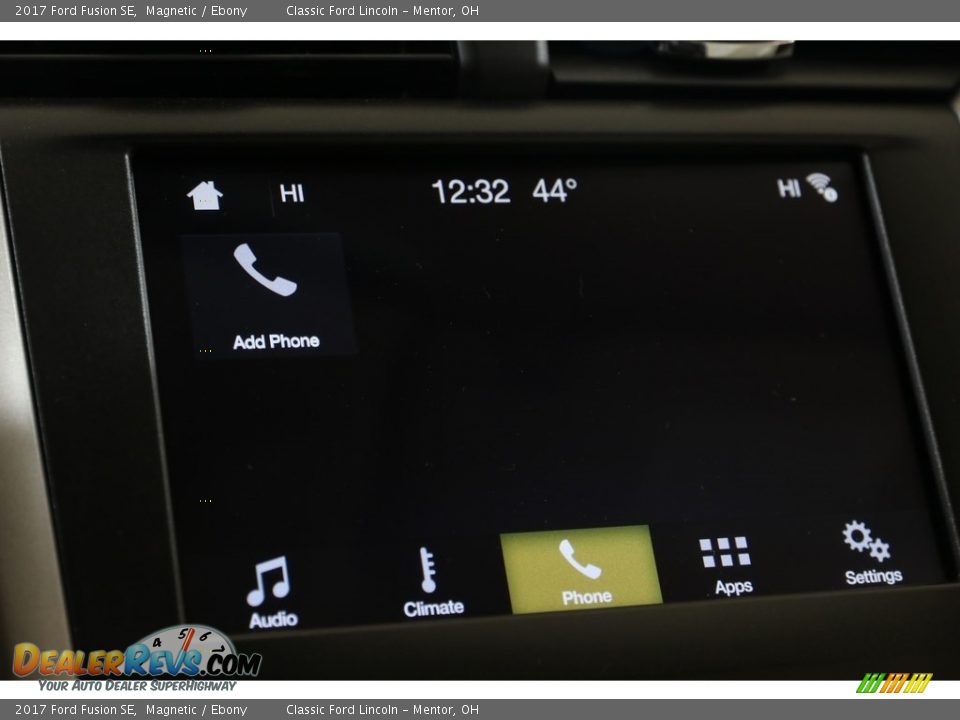 2017 Ford Fusion SE Magnetic / Ebony Photo #14