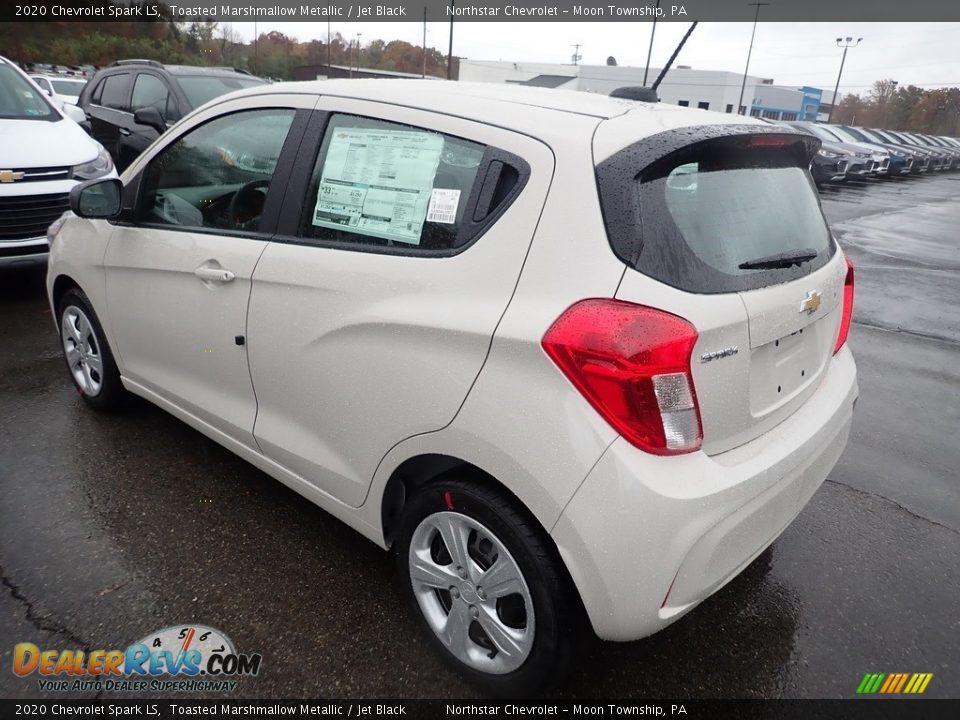 2020 Chevrolet Spark LS Toasted Marshmallow Metallic / Jet Black Photo #3