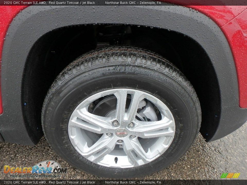 2020 GMC Terrain SLE AWD Red Quartz Tintcoat / Jet Black Photo #10