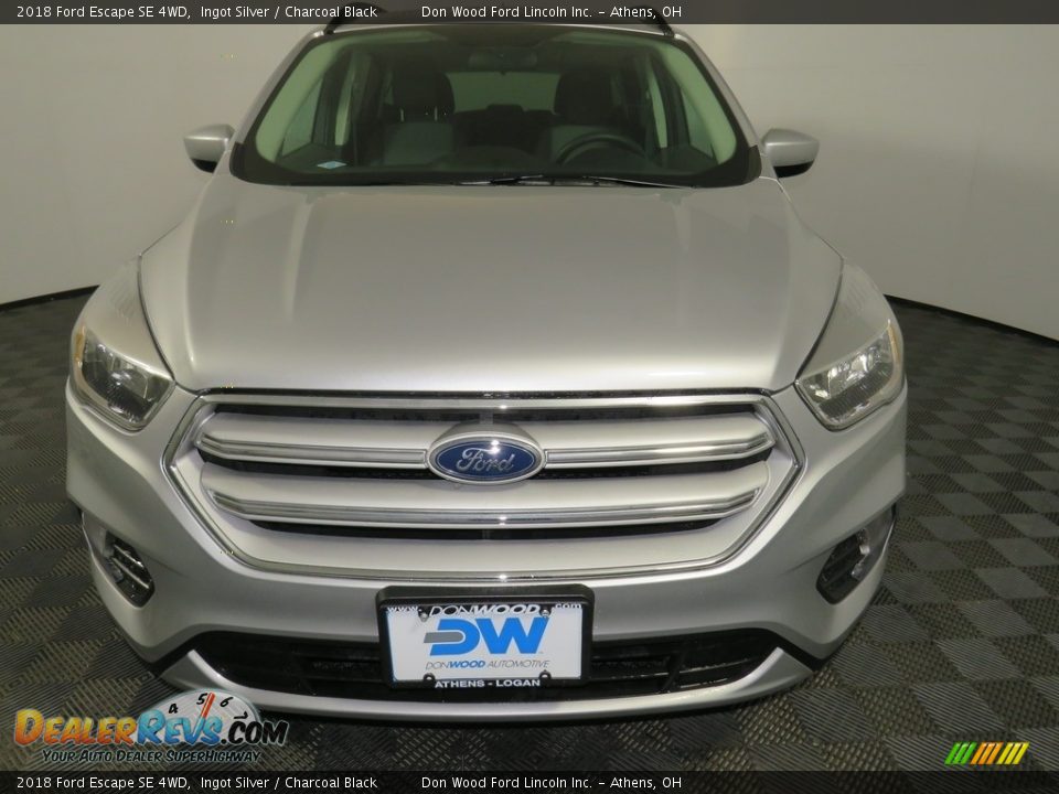 2018 Ford Escape SE 4WD Ingot Silver / Charcoal Black Photo #4