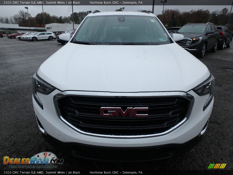 2020 GMC Terrain SLE AWD Summit White / Jet Black Photo #2