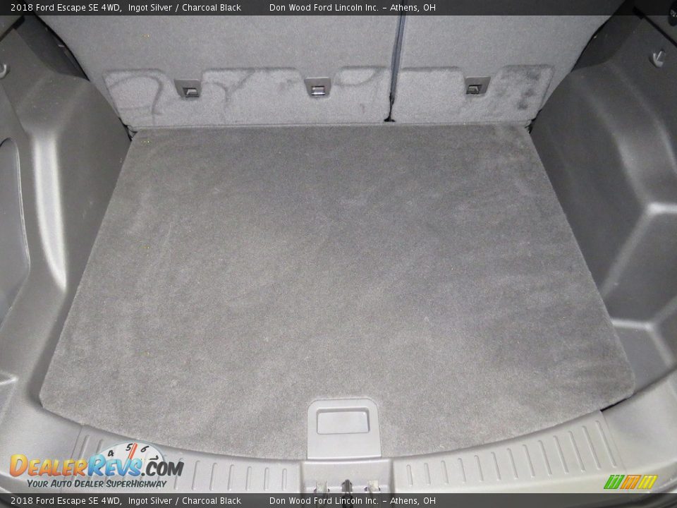 2018 Ford Escape SE 4WD Ingot Silver / Charcoal Black Photo #13