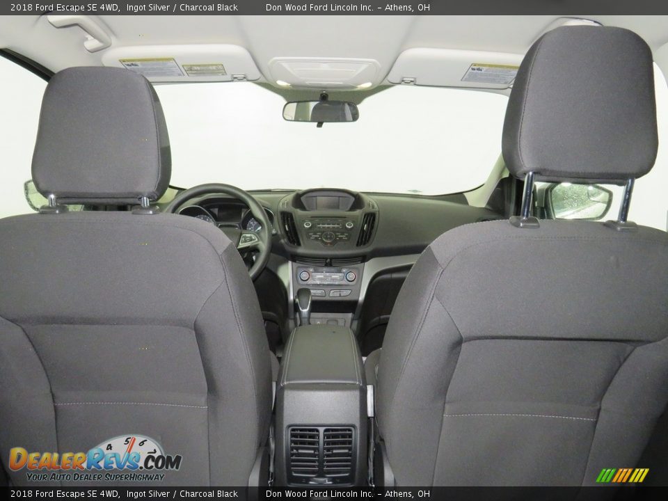 2018 Ford Escape SE 4WD Ingot Silver / Charcoal Black Photo #14