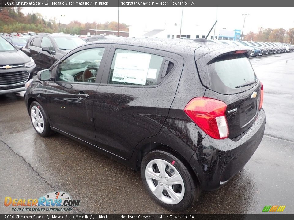 2020 Chevrolet Spark LS Mosaic Black Metallic / Jet Black Photo #3