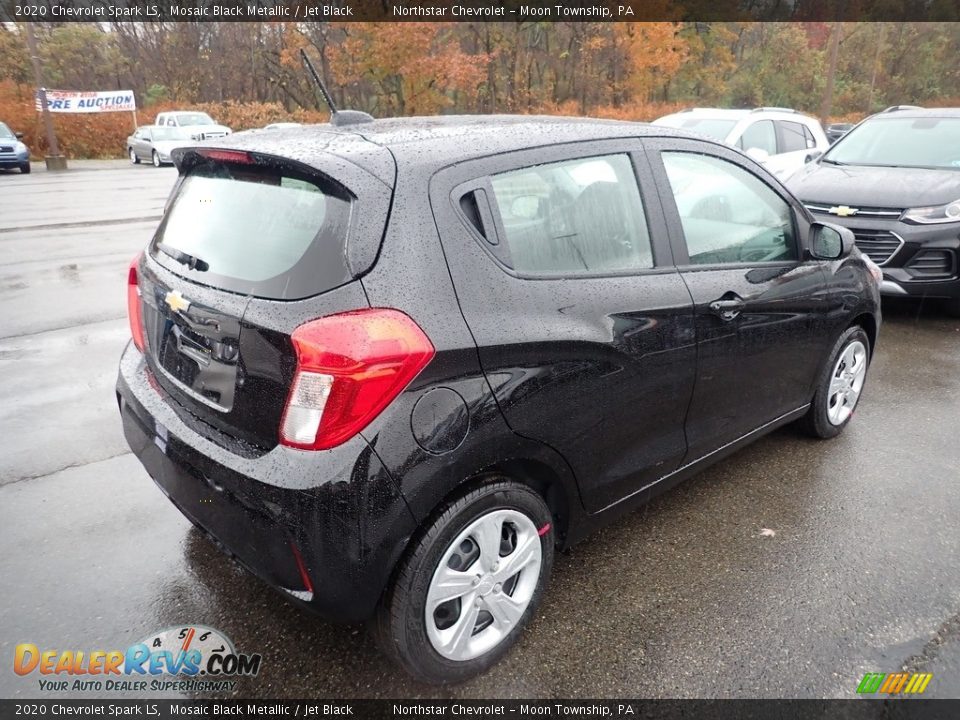 2020 Chevrolet Spark LS Mosaic Black Metallic / Jet Black Photo #5