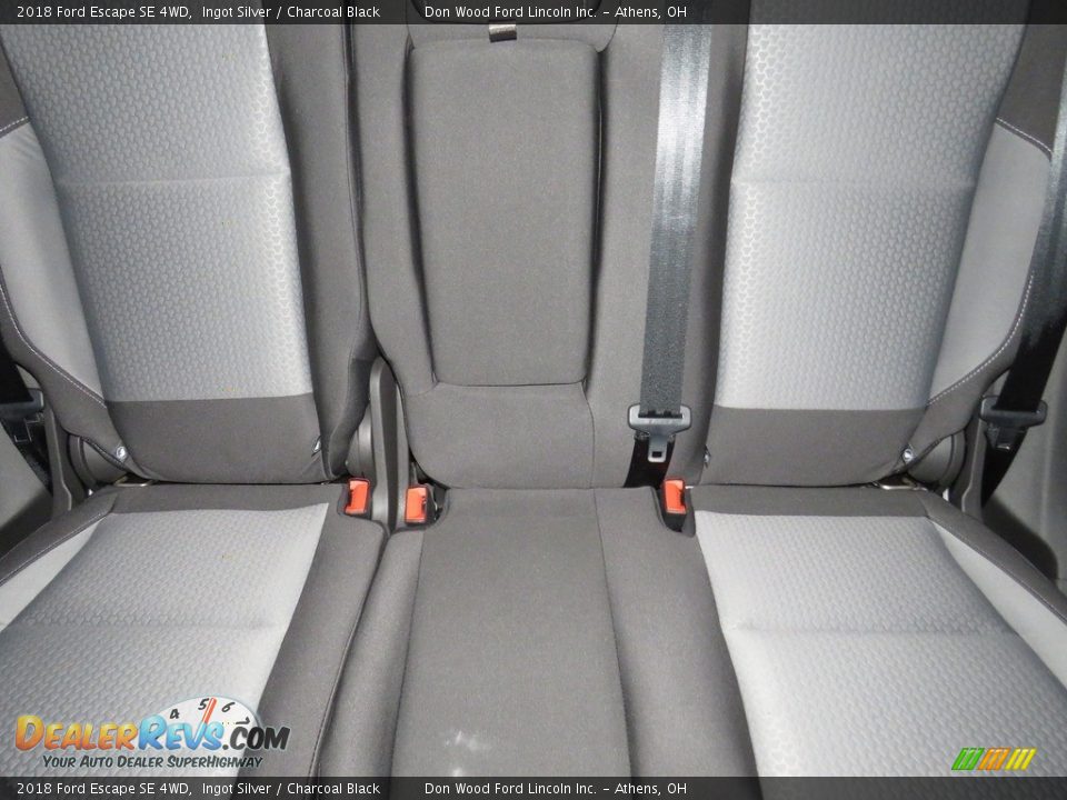 2018 Ford Escape SE 4WD Ingot Silver / Charcoal Black Photo #20