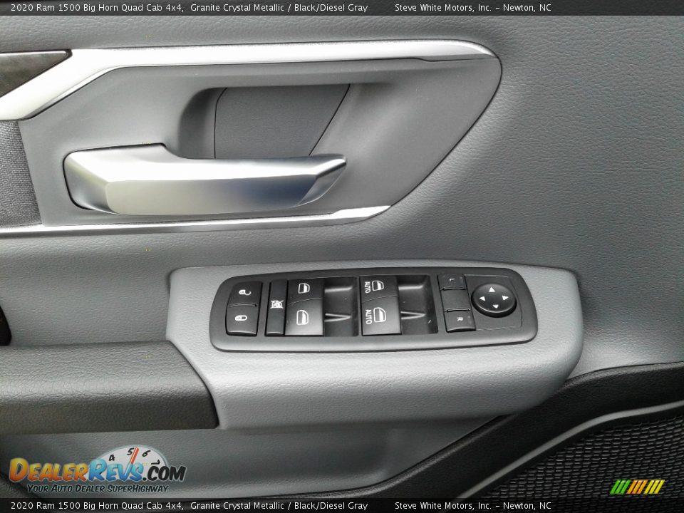 2020 Ram 1500 Big Horn Quad Cab 4x4 Granite Crystal Metallic / Black/Diesel Gray Photo #9