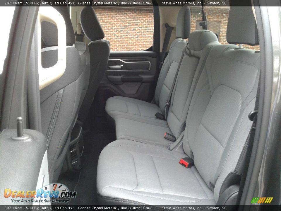 2020 Ram 1500 Big Horn Quad Cab 4x4 Granite Crystal Metallic / Black/Diesel Gray Photo #11