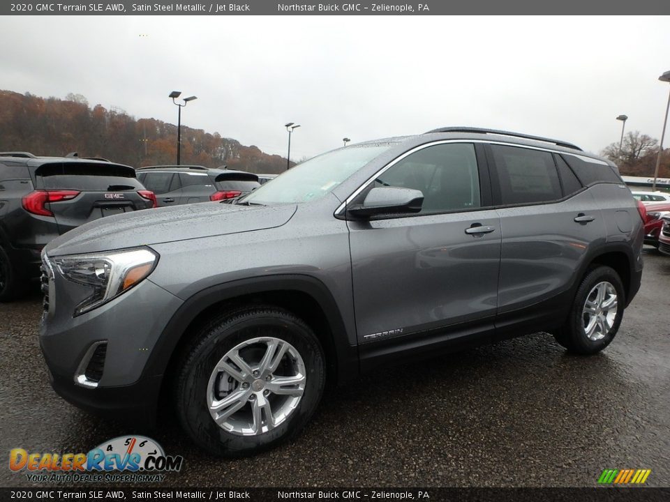 2020 GMC Terrain SLE AWD Satin Steel Metallic / Jet Black Photo #1