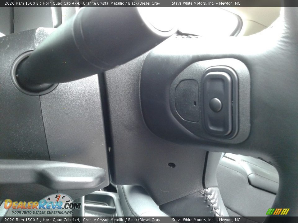 2020 Ram 1500 Big Horn Quad Cab 4x4 Granite Crystal Metallic / Black/Diesel Gray Photo #15