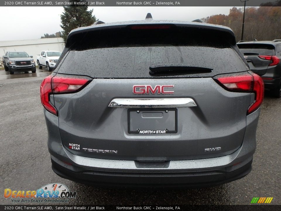 2020 GMC Terrain SLE AWD Satin Steel Metallic / Jet Black Photo #6