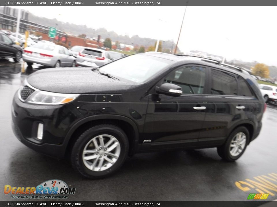 2014 Kia Sorento LX AWD Ebony Black / Black Photo #7