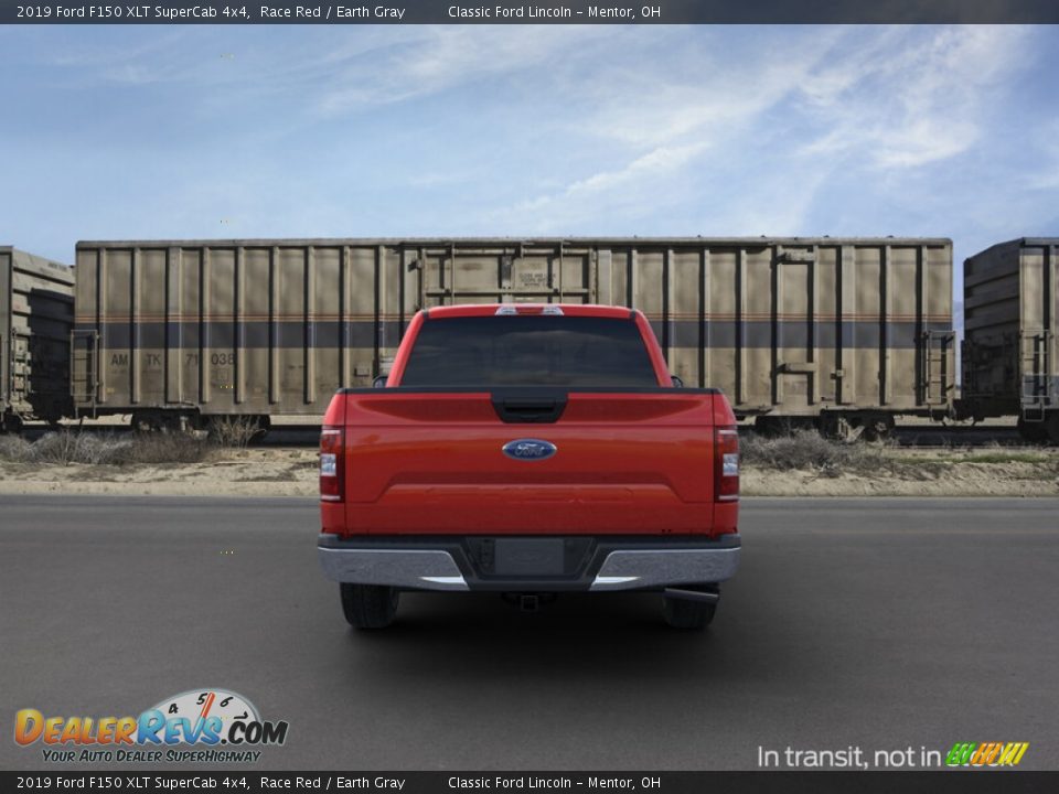 2019 Ford F150 XLT SuperCab 4x4 Race Red / Earth Gray Photo #5