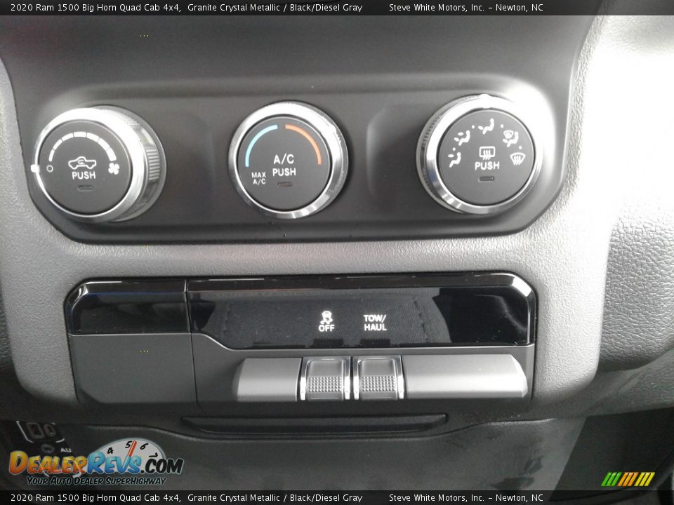 2020 Ram 1500 Big Horn Quad Cab 4x4 Granite Crystal Metallic / Black/Diesel Gray Photo #23