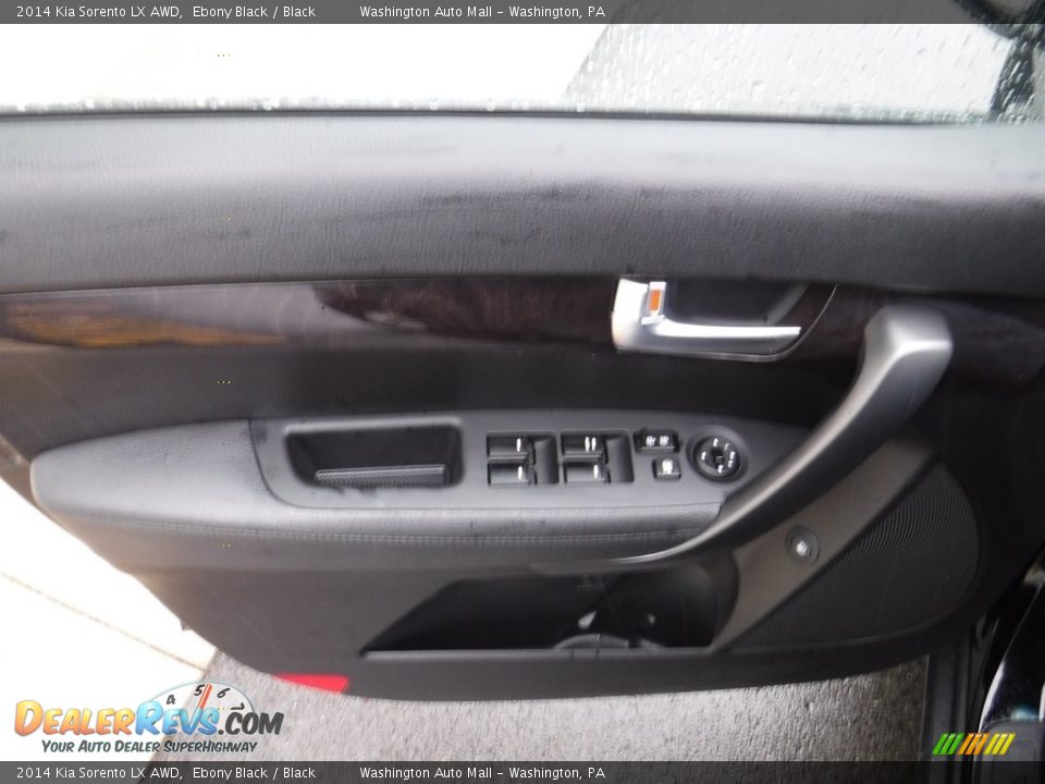 2014 Kia Sorento LX AWD Ebony Black / Black Photo #11